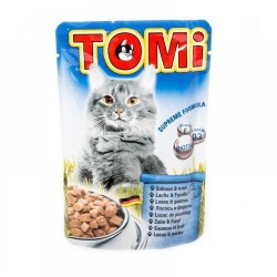 Tomi Somonlu ve Alabalıklı Yetişkin Kedi Konserve Maması 100 Gr