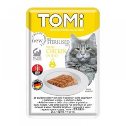 Tomi Tavuklu Sterilised Kısırlaştırılmış Kedi Konserve Maması 85 Gr