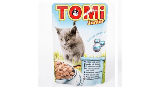 Tomi Tavuklu Yavru Kedi Konserve Maması 100 Gr
