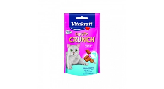 Vitakraft Crispy Crunch Somonlu Kedi Ödülü 60 Gr