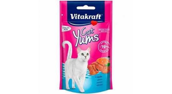 Vitakraft Somonlu Yumusak Kedi Ödülü 40 Gr