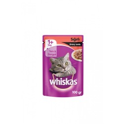 Whiskas Biftekli Kedi Konserve Maması 100 Gr