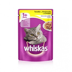 Whiskas Jöleli Tavuklu Kedi Konserve Maması 100 Gr