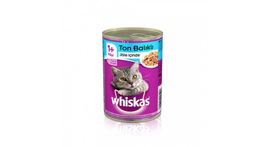 Whiskas Soslu Ton Balıklı Kedi Konserve Maması 400 Gr