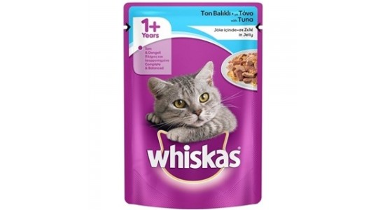 Whiskas Ton Balıklı Kedi Konserve Maması 100 Gr