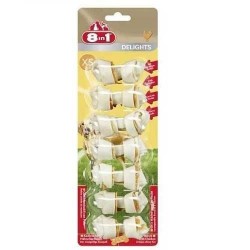 8 in 1 Delights Bones Köpek Ağiz Bakim Burgu Kemiği 7 Li Paket 84 Gr