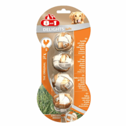 8 in 1 Delights Bones Köpekler İcin Çiğneme Topu Small