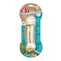 8 in 1 Delights Dental Tavuklu Düğüm Köpek Kemiği L 85G