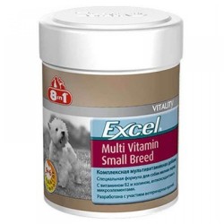 8 in 1 Excel Small Breed Küçük irk Köpekler İcin Multivitamin Tablet 70 Tablet