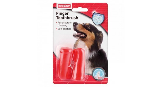 Beaphar Finger Tootbrush 2 Li Parmak Diş Fırçası