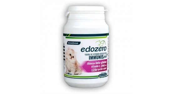 Edozero immunisplus Kedi 100 Tablet 50 Gr (6)