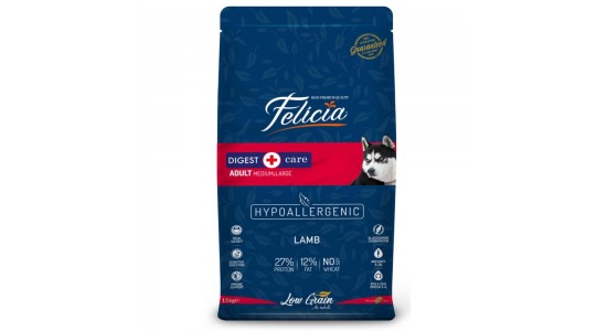 Felicia Kuzu Etli Yetişkin Köpek Maması 15 Kg