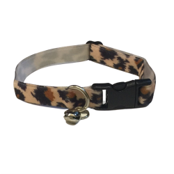 Flip Leopar Desenli Kedi Boyun Tasması