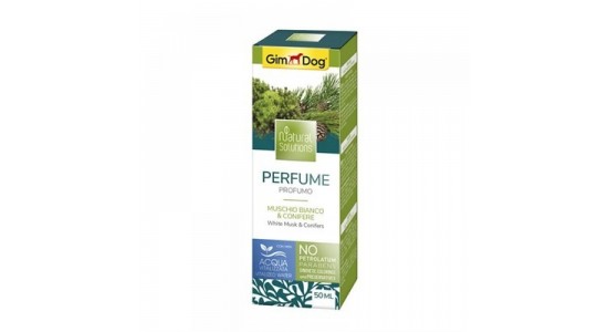 Gimdog Beyaz Misk ve Kozalakli Ağac Kokulu Köpek Parfümü 50 Ml