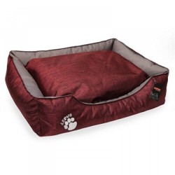 Lepus Diş Mekan Köpek Yataği Medium Bordo