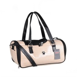 Lepus Duffle Bag Kedi Köpek Tasima cantasi Bej