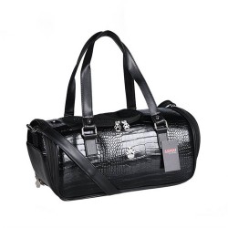 Lepus Duffle Bag Kedi Köpek Tasima cantasi Siyah