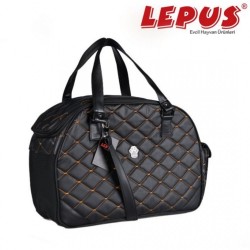 Lepus Luxury Bag canta Siyah Medium
