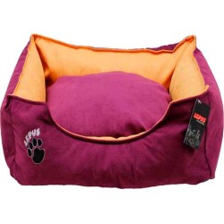 Lepus Sari Bordo Kedi Köpek Yataği