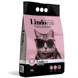 Lindocat Hijyenik Topaklasan Baby Powder Kalın Taneli Kedi Kumu 10 Lt