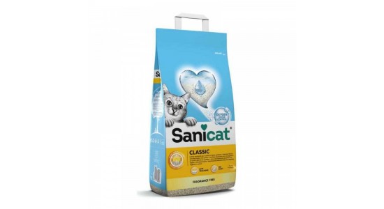 Litière Sanicat Classic Oxygen Pour Chats 20L