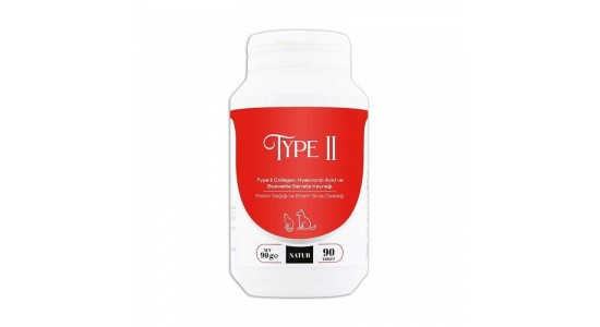 Natur Type 2 Eklem. Kikirdak ve Eklem Sivisi Desteği 90 Tablet