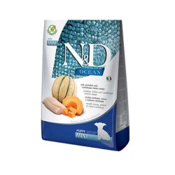 Nd Ocean Tahılsız Morina Balıklı Balkabaklı ve Kavunlu Mini irk Yavru Köpek Maması 2.5 Kg