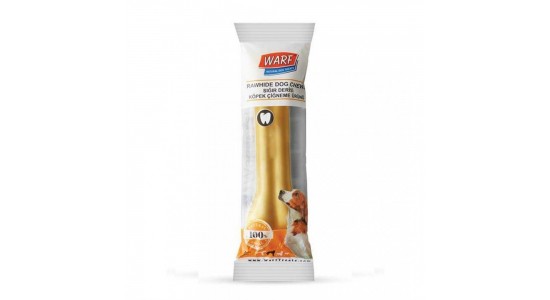 Warf Naturel Sığır Derisi Köpek Kemiği (M) 15.5 Cm 90 Gr