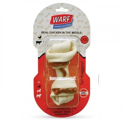Warf Tavuklu Düğüm Köpek Kemiği (XS) 15.5 Cm 129 Gr