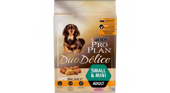 Pro Plan Duo Delice Somonlu Küçük Irk Yetişkin Köpek Maması 2.5 Kg