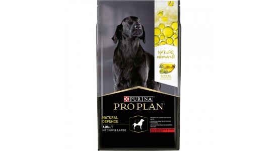 Pro Plan Natural Defence Sığır Etli Yetişkin Köpek Maması 10 Kg