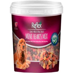 Reflex Karışık Renkli Mini Kalpli Yumusak Köpek Ödül Maması 500 Gr