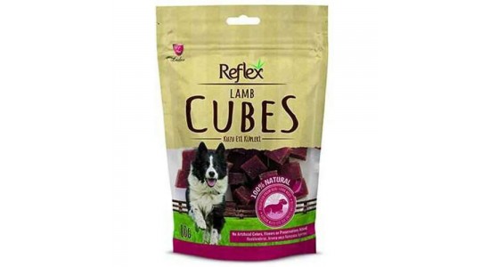 Reflex Lamb Cube Kuzu Etli Küp Köpek Ödülü 80 Gr