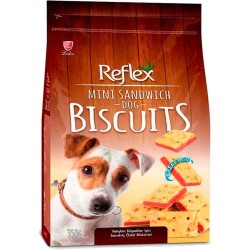 Reflex Sandvic Kare Peynirli Köpek Ödül Bisküvisi 350 Gr