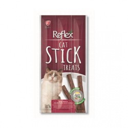 Reflex Sticks Tavuklu Cigerli ve Kedi cimli Kedi Ödül cubuklari 3x5 Gr