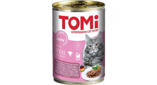 Tomi Dana Etli Kedi Konserve Maması 400 Gr