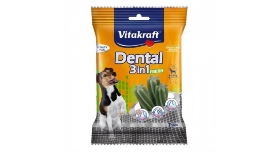 Vitakraft Köpek Naneli Diş Bk.Ödl.3Ü1 7Ad 120 Gr 12