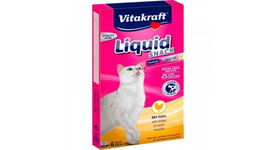 Vitakraft Tavuklu ve Taurin'Li Sivi Kedi Ödülü 90 Gr