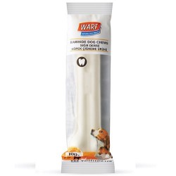 Warf 6055 Sığır Derisi Köpek Beyaz Ödül Kemiği 150 Gr-20.5 Cm