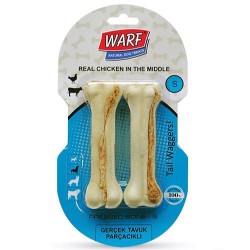 Warf Tavuklu Köpek Ödül Kemiği 115 Gr-12.5 Cm (2Li Paket)