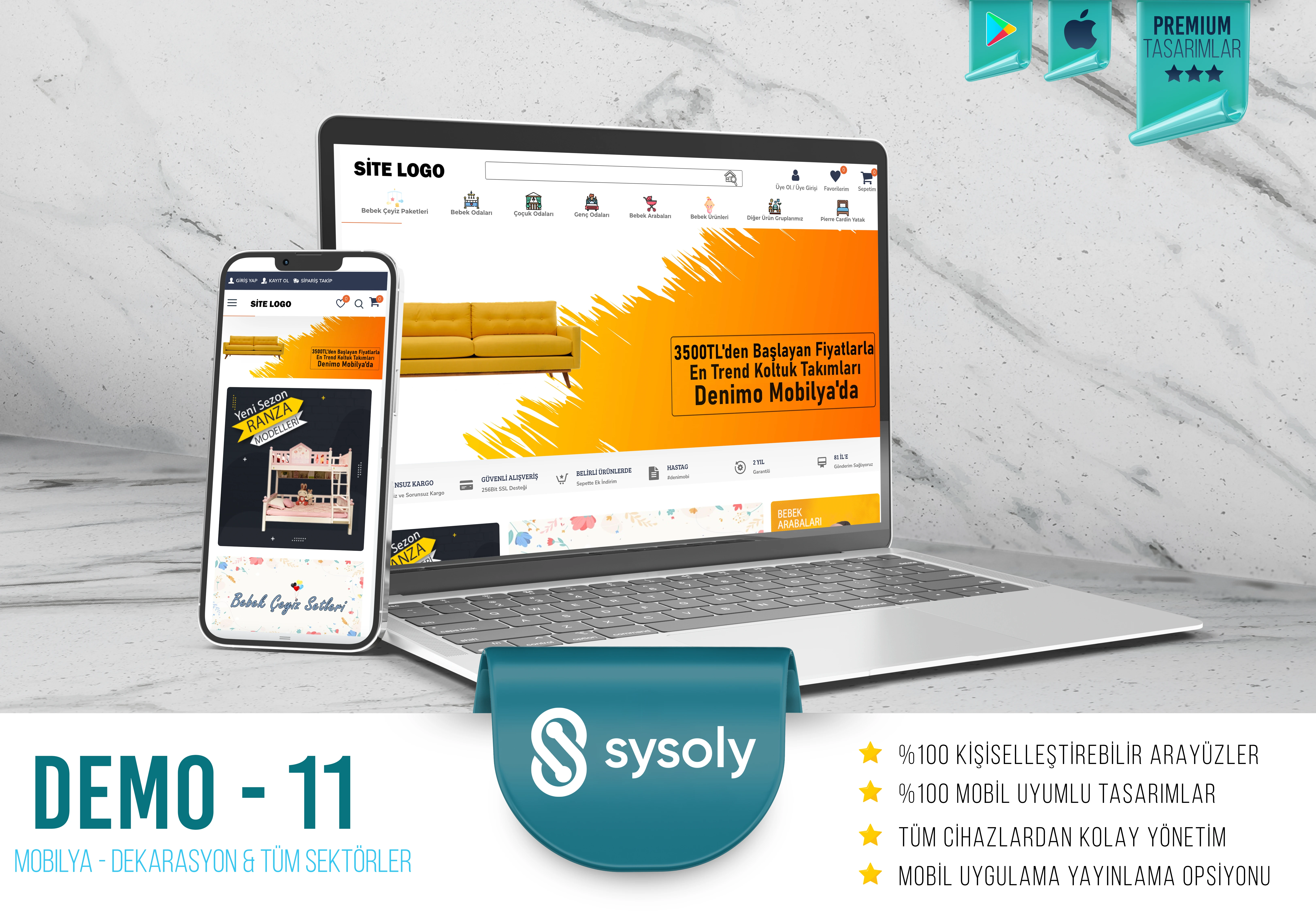 Mobilya E-Ticaret Sitesi